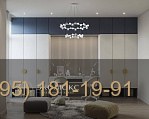 Современный гарнитур для двоих детей с антресолями фото 8